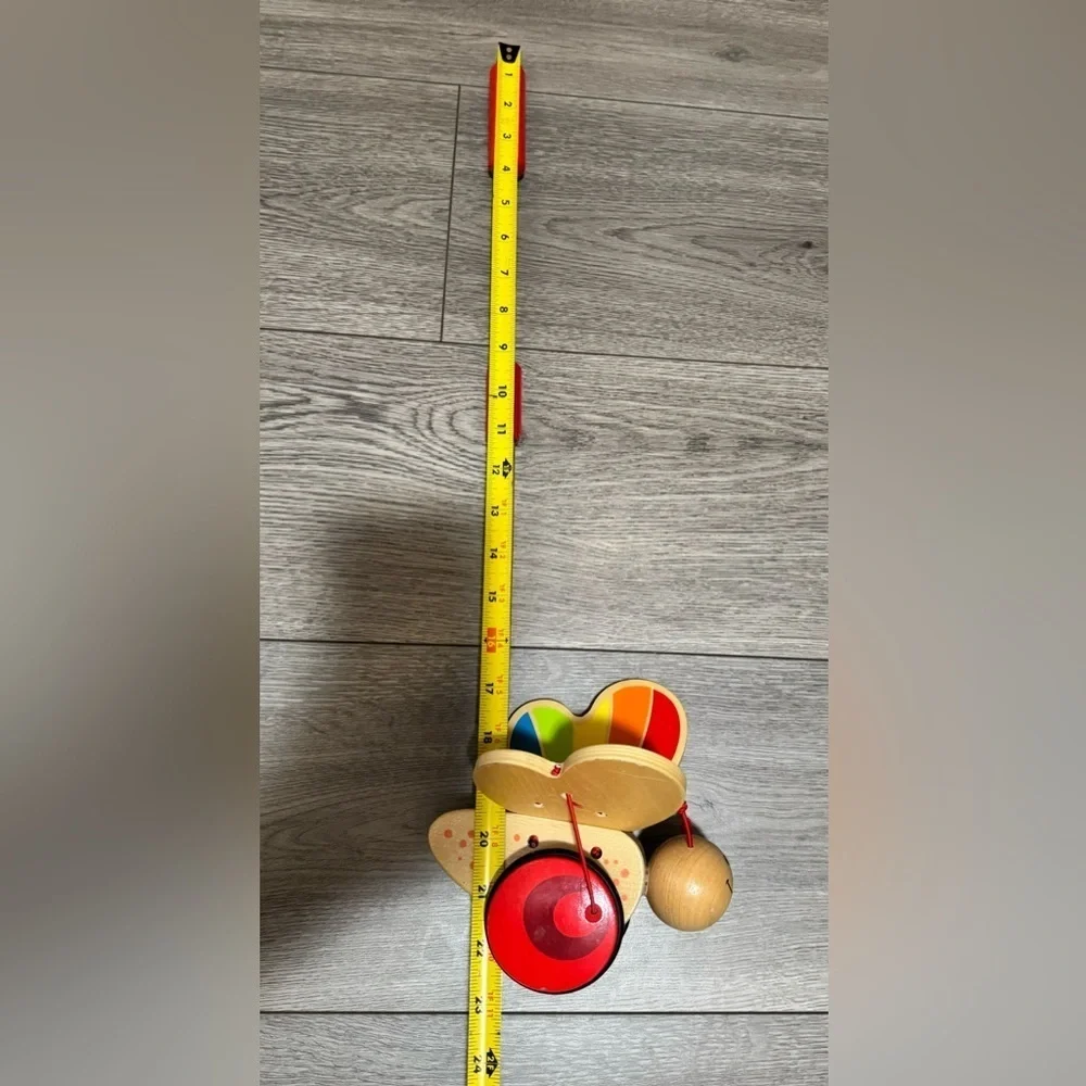 Butterfly  wood Push & Pull Toy